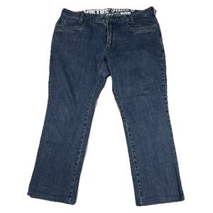 Viktos Operatus XP Tactical Jeans Mens Black Denim Olive Accents Size 36x30